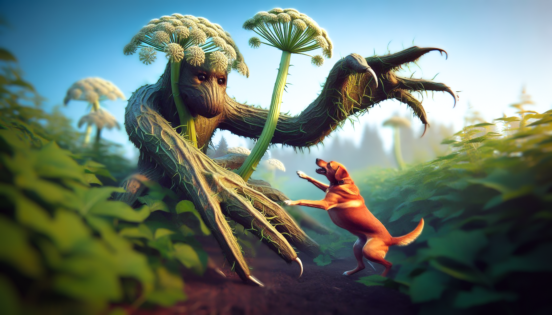 Hunde, Katzen und der Riesen-Bärenklau: Was du über die Herkulesstaude wissen solltest