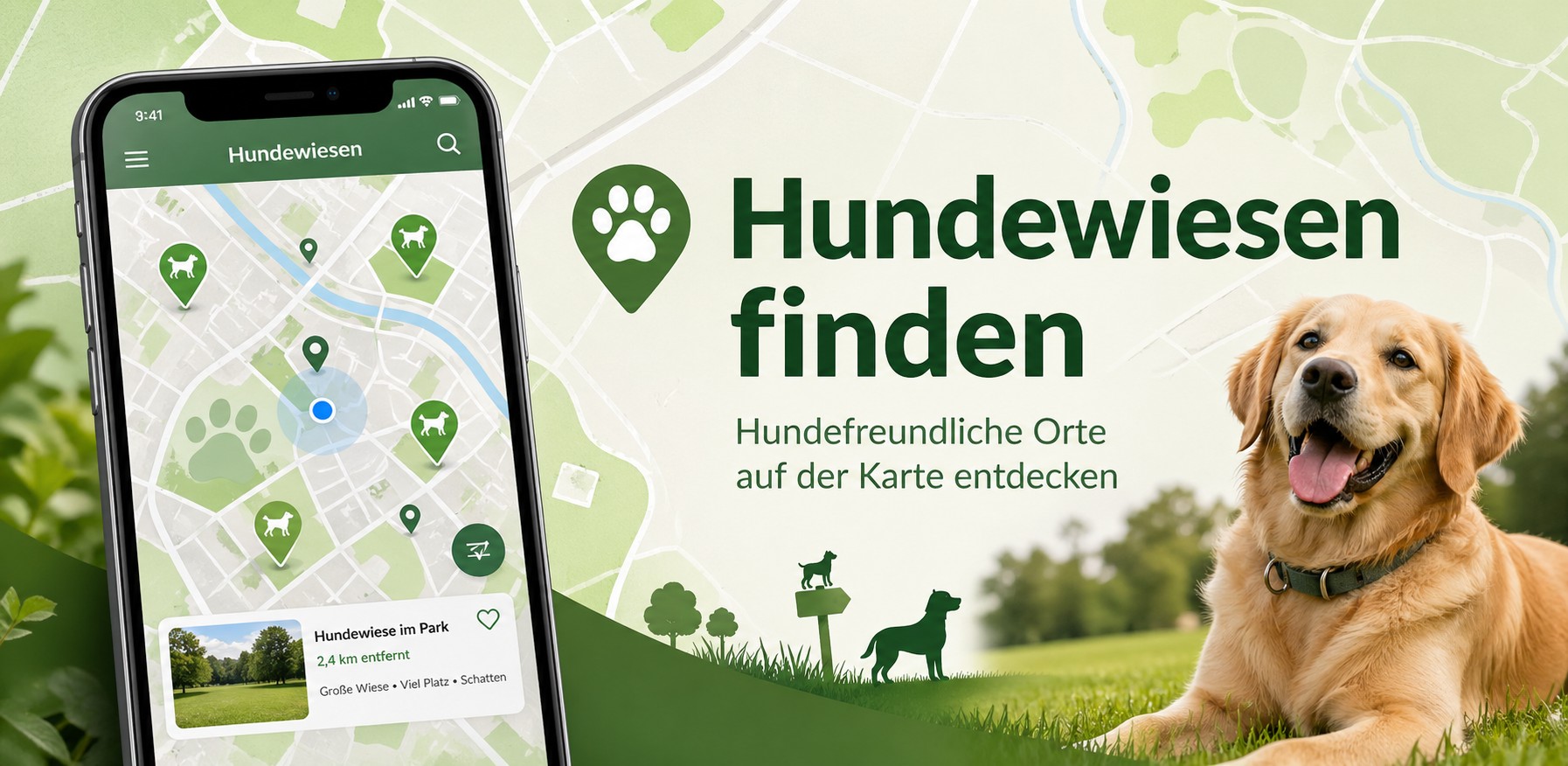 Werde Alpha-Tester der Hundewiesen App