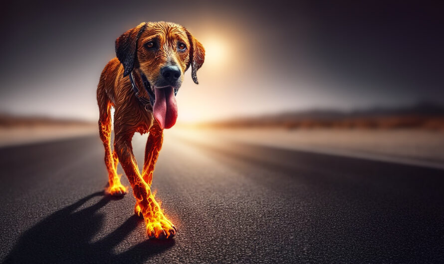 ????Heiße Asphaltfallen: Wie du Hundepfoten vor Verbrennungen schützt