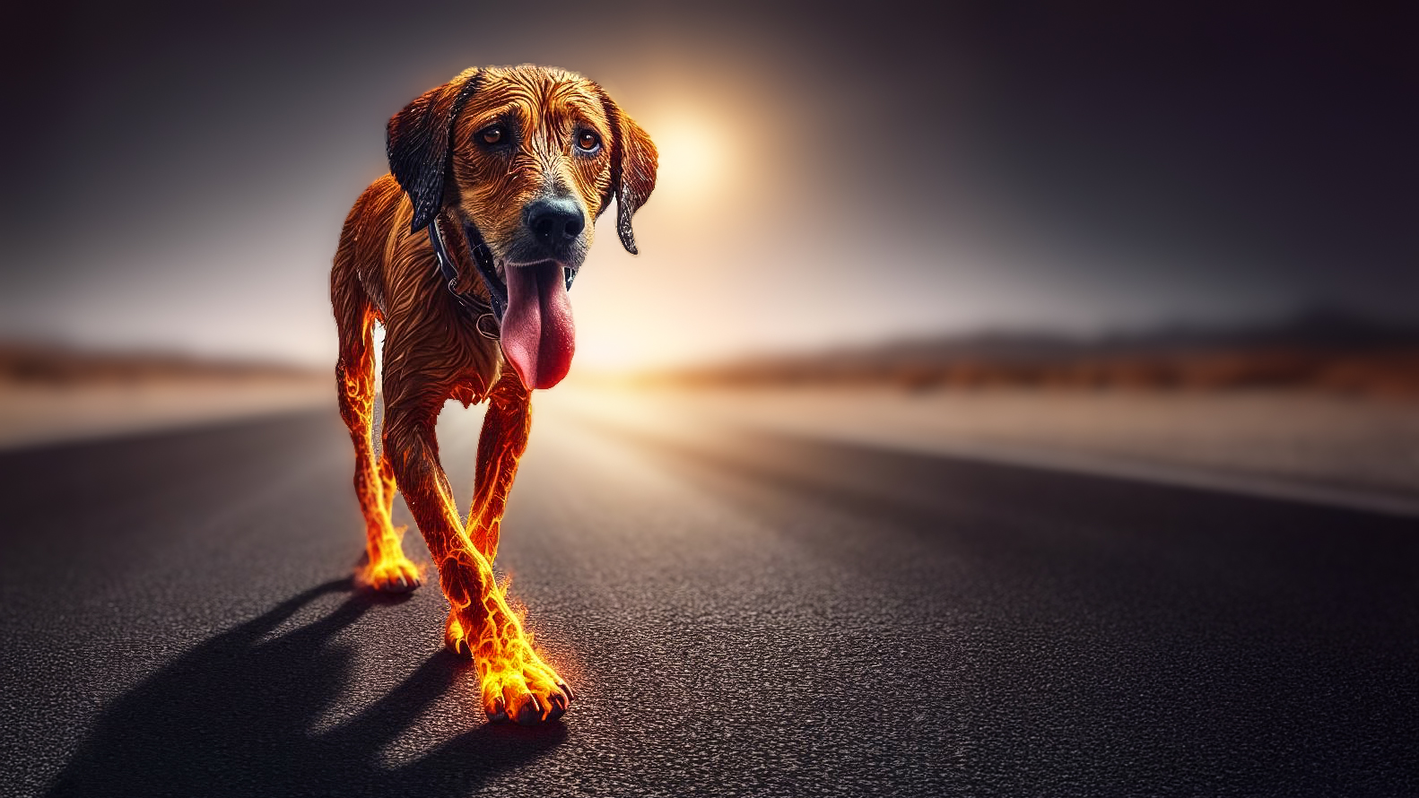 ????Heiße Asphaltfallen: Wie du Hundepfoten vor Verbrennungen schützt