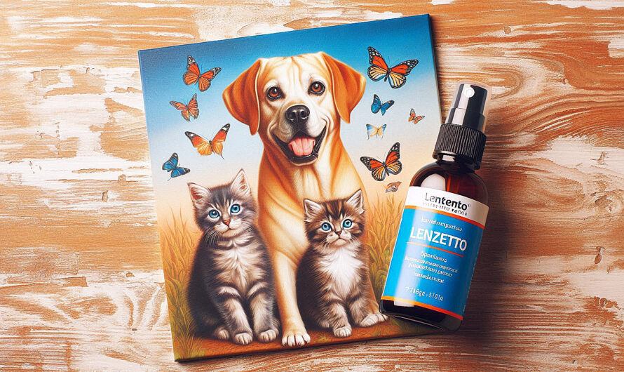 Lenzetto-Spray: Gefahr für Katzen & Hunde durch Hormonübertragung