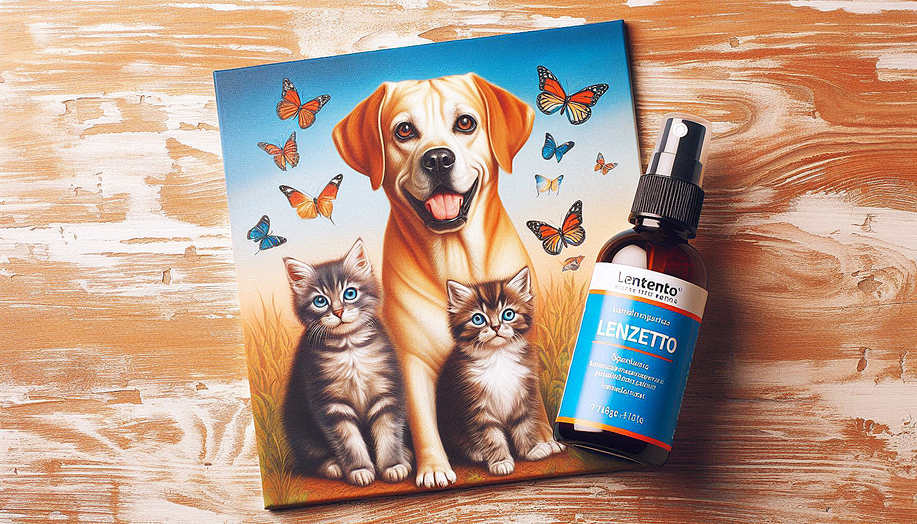 Lenzetto-Spray: Gefahr für Katzen & Hunde durch Hormonübertragung